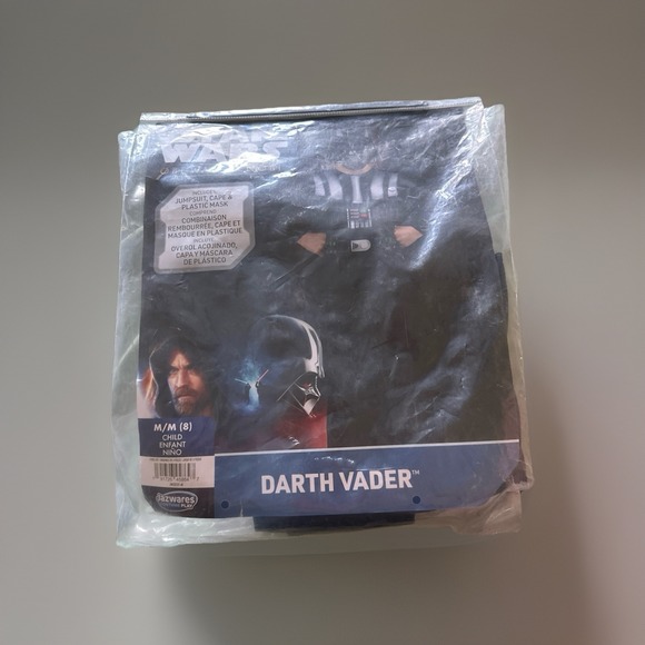Star Wars Obi-Wan Kenobi  Costume Darth Vader Boy's Kids Size M (8-10) Halloween - Picture 2 of 2